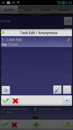 Tasker Profile Enter Task #1